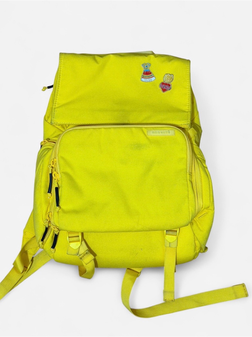 Yellow Women's Camera Crossbody Bag - Brevite